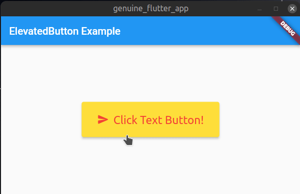 ElevatedButton with icon and theme customization