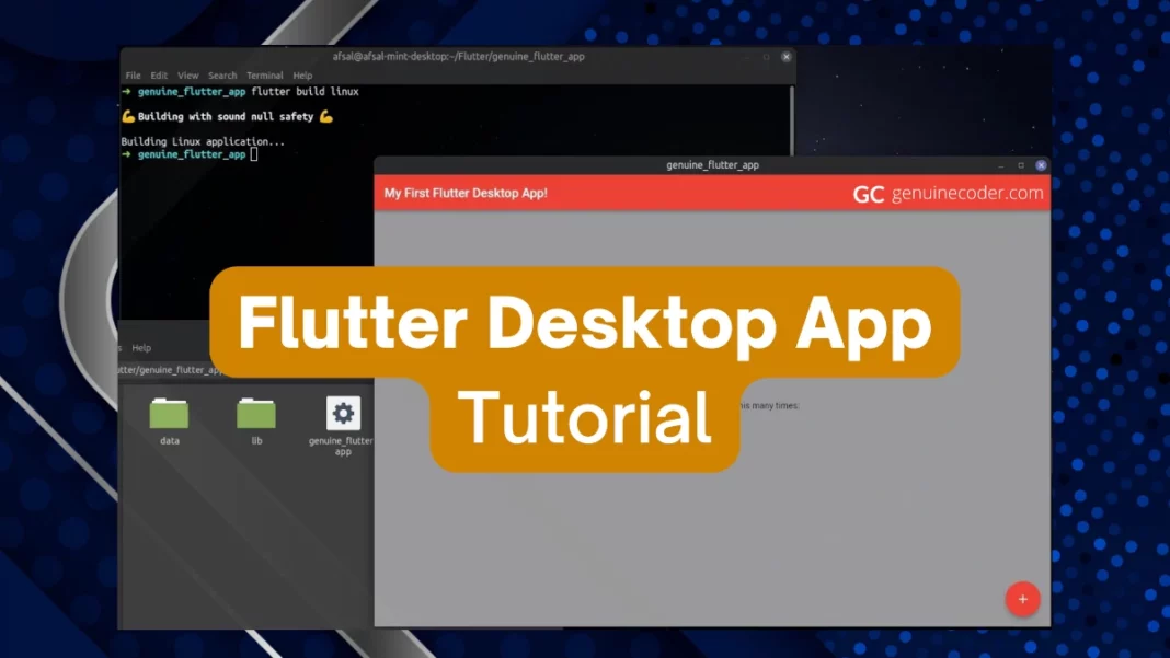 Flutter for desktop tutorial