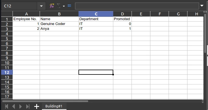 Java Excel Workbook with data