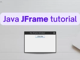 Java JFrame Tutorial