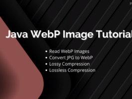 Java Webp Tutorial