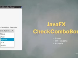 JavaFX Checkcombobox controlsfx