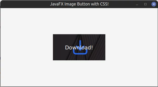 JavaFX Image Button using CSS