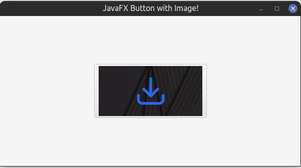 JavaFX Image Only Button