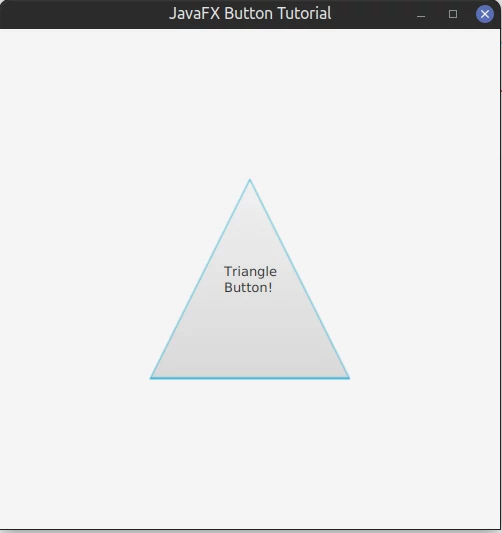 JavaFX Triangle Shaped Button