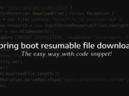 Spring file downloader code with example