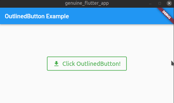 OutlinedButton With Icon
